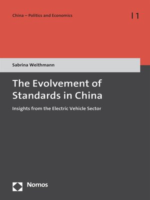 cover image of The Evolvement of Standards in China